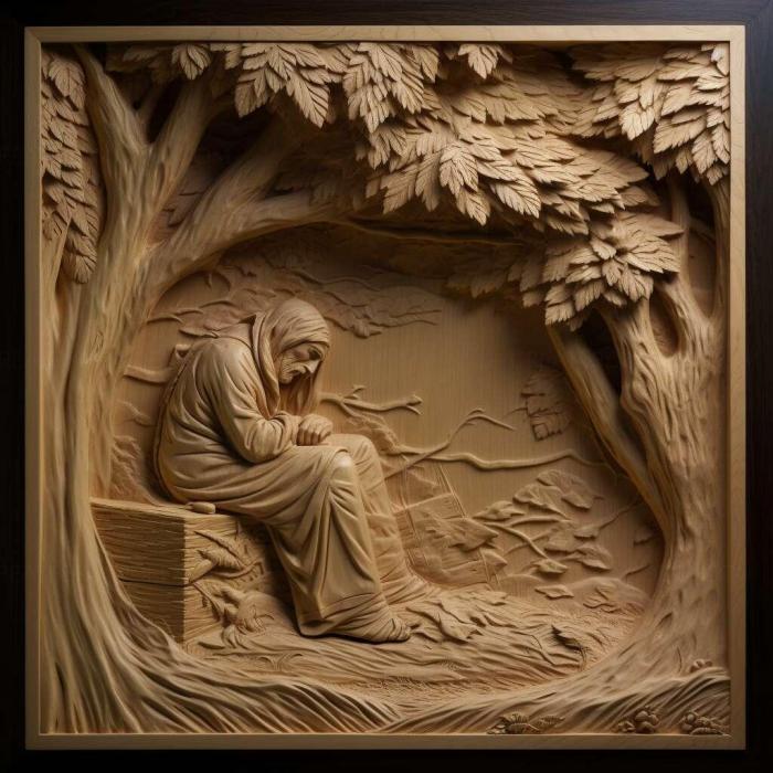 نموذج ثلاثي الأبعاد لآلة CNC 3D Art 